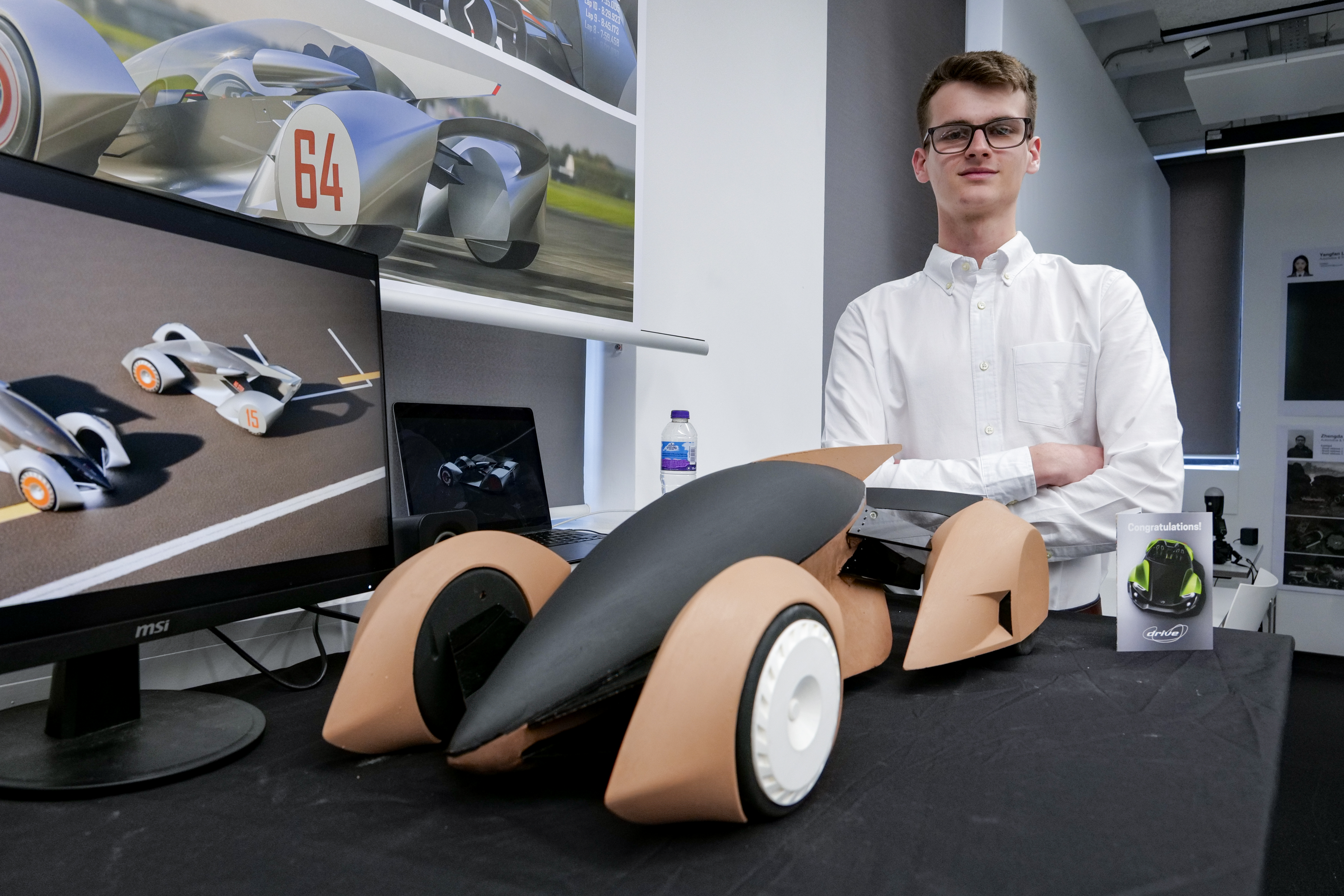 Future of car design - final year project, Track X - Race Training Vehicle, by Logan Greenway