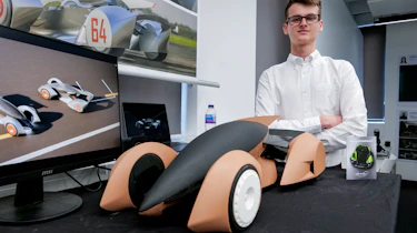Future of car design - final year project, Track X - Race Training Vehicle, by Logan Greenway