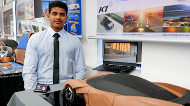 Future of car design - final year project, K1, by Kyler Marimootoo