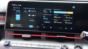 Hyundai Kona N Line - infotainment screen