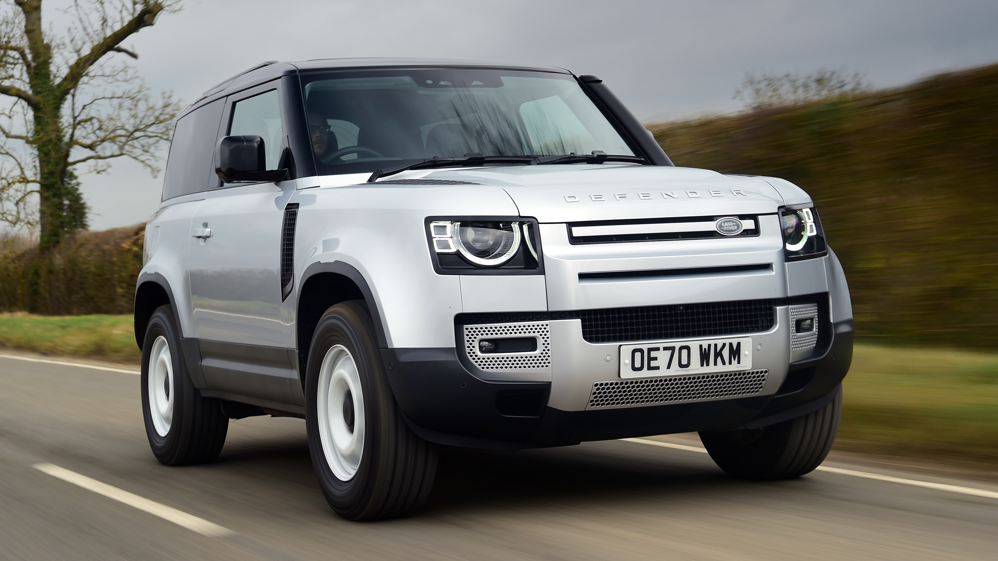 Used Land Rover Defender Mk2 - front action