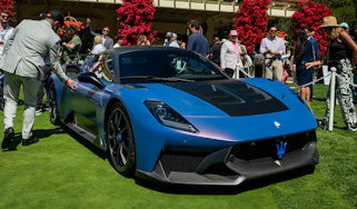 Maserati GT2 Stradale at Monterey Car Week - front static