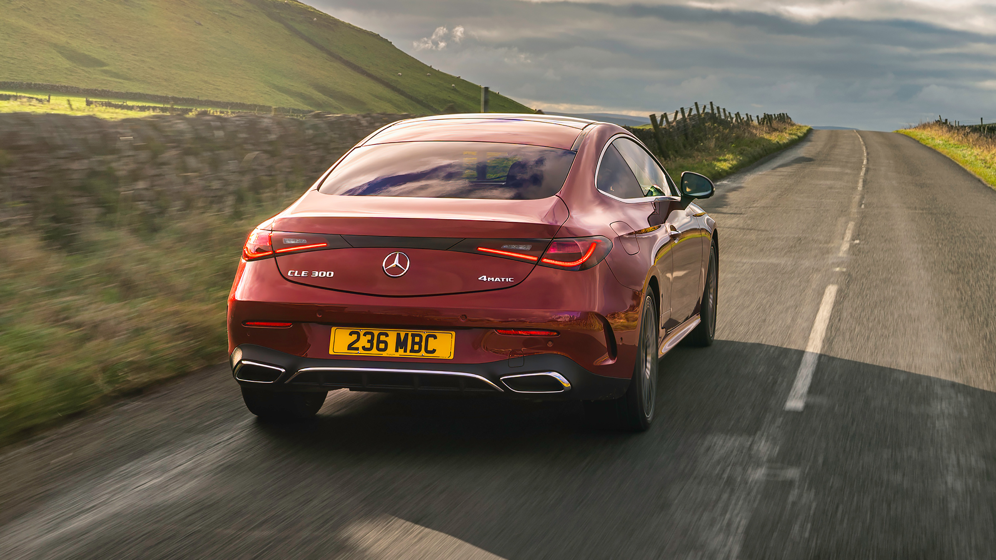 New Mercedes CLE 300 e - rear 