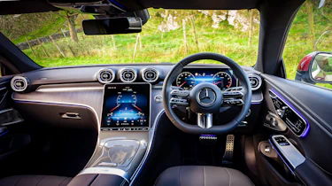 New Mercedes CLE 300 e - interior