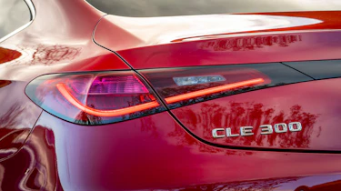 New Mercedes CLE 300 e - rear lights