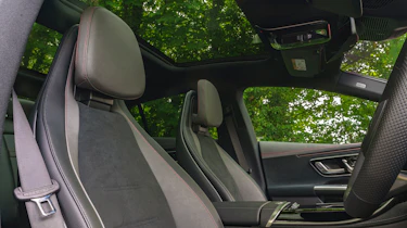 Mercedes EQE 350+ - front seats