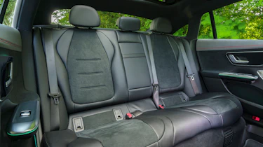 Mercedes EQE 350+ - rear seats