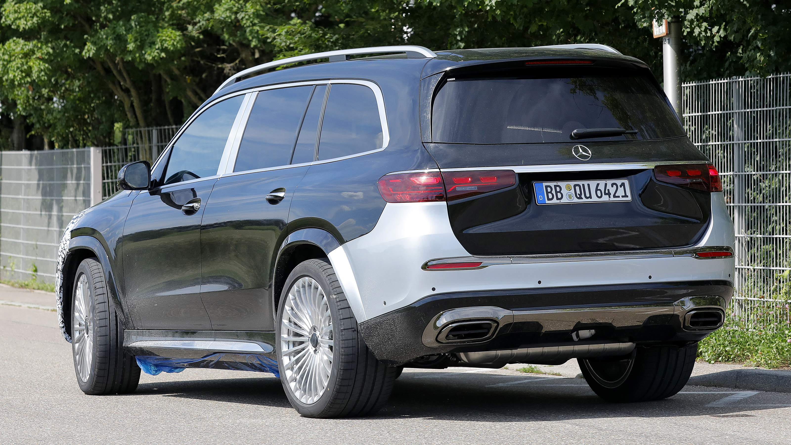 Mercedes AMG GLS facelift - rear 3/4