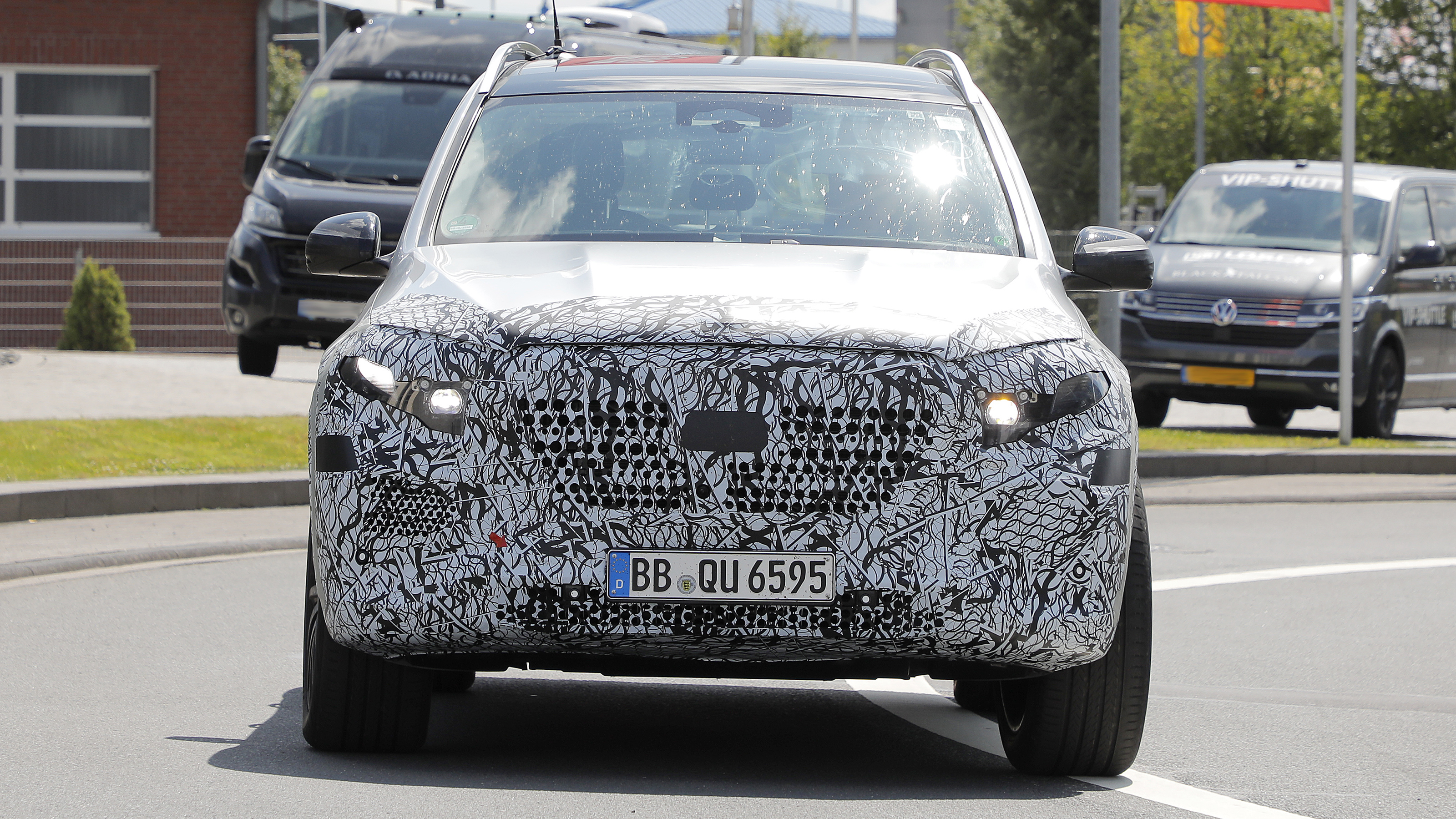Mercedes GLS facelift - front end