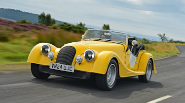 Morgan Plus Four - front tracking