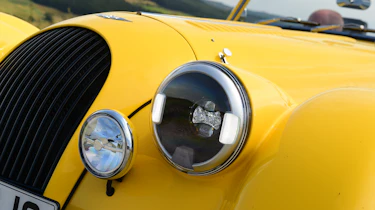 Morgan Plus Four - front headlight