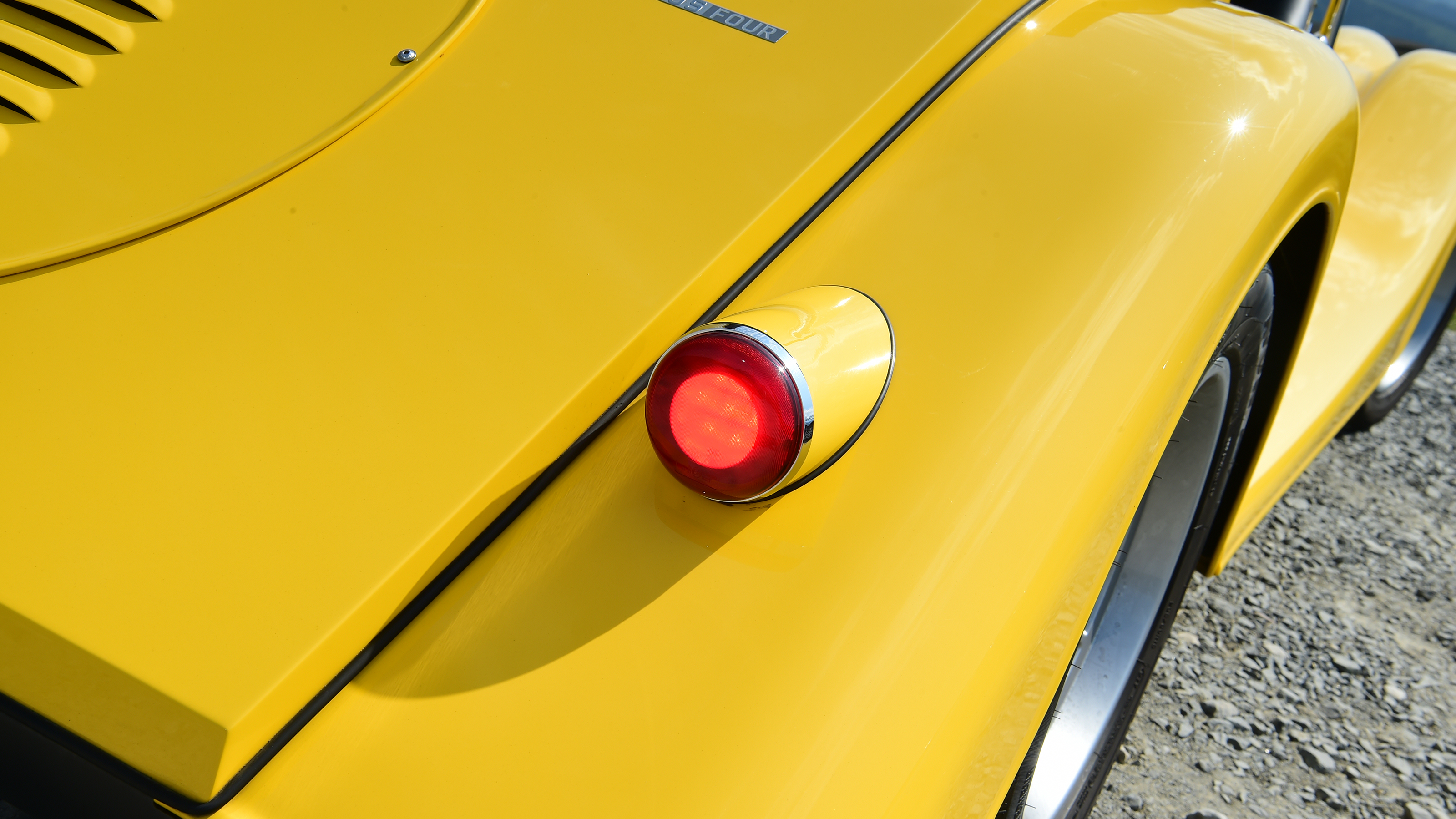 Morgan Plus Four - rear lights 