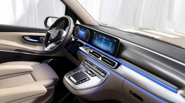 New 2024 Mercedes V-Class - interior