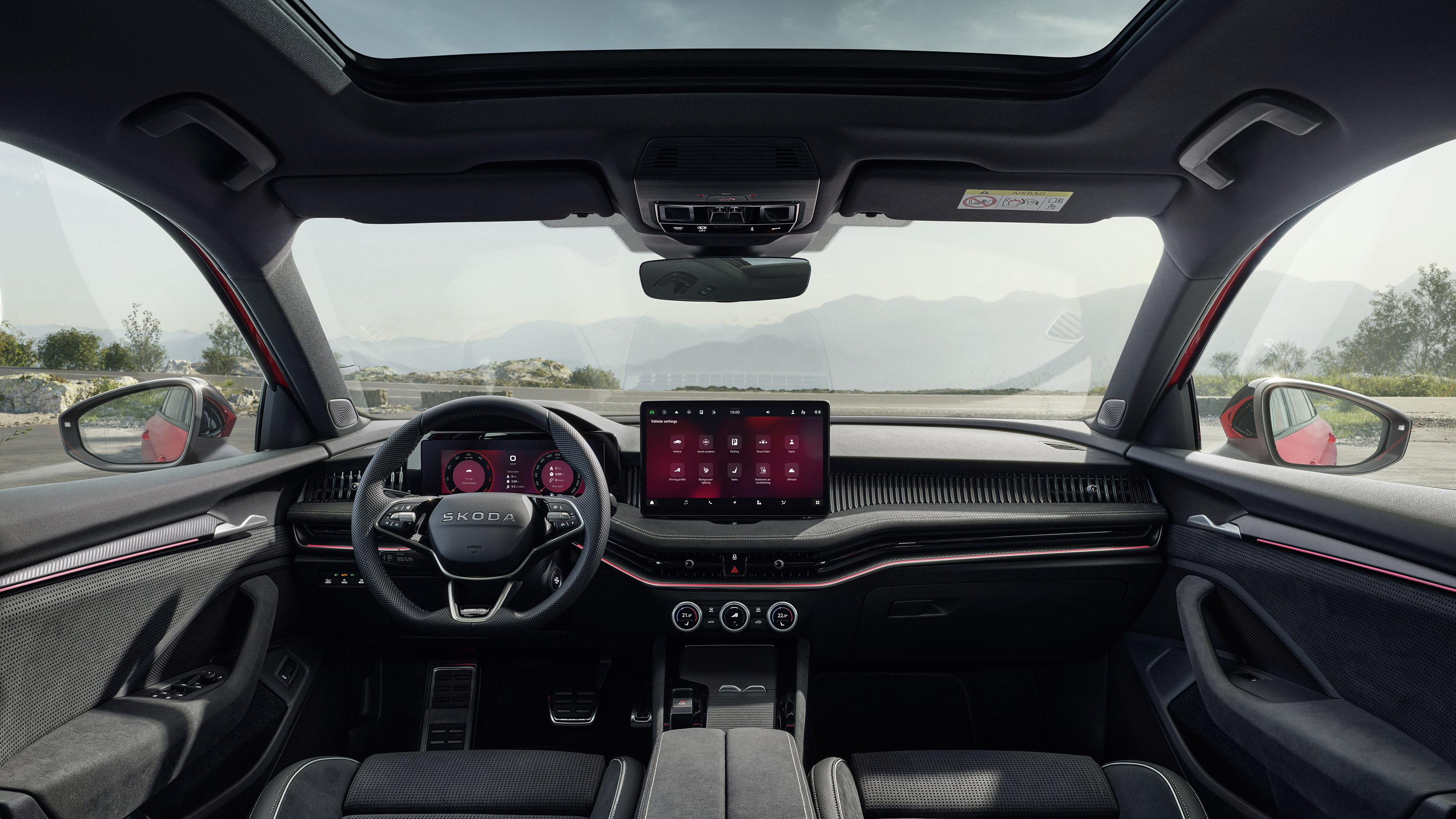 New Skoda Superb SportLine - interior 