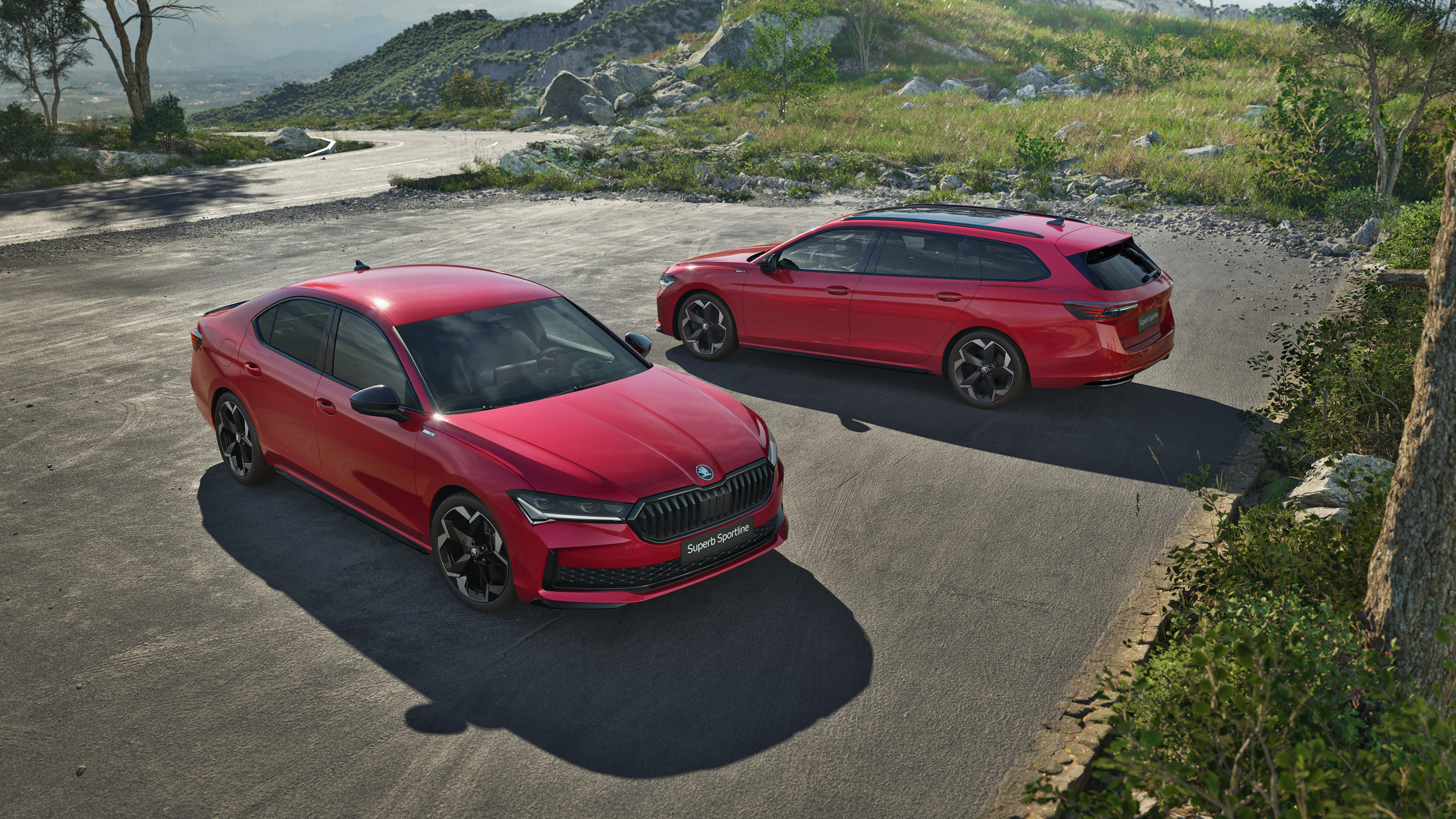 New Skoda Superb SportLine hatchback and estate 