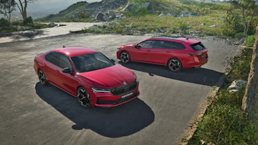 New Skoda Superb SportLine hatchback and estate