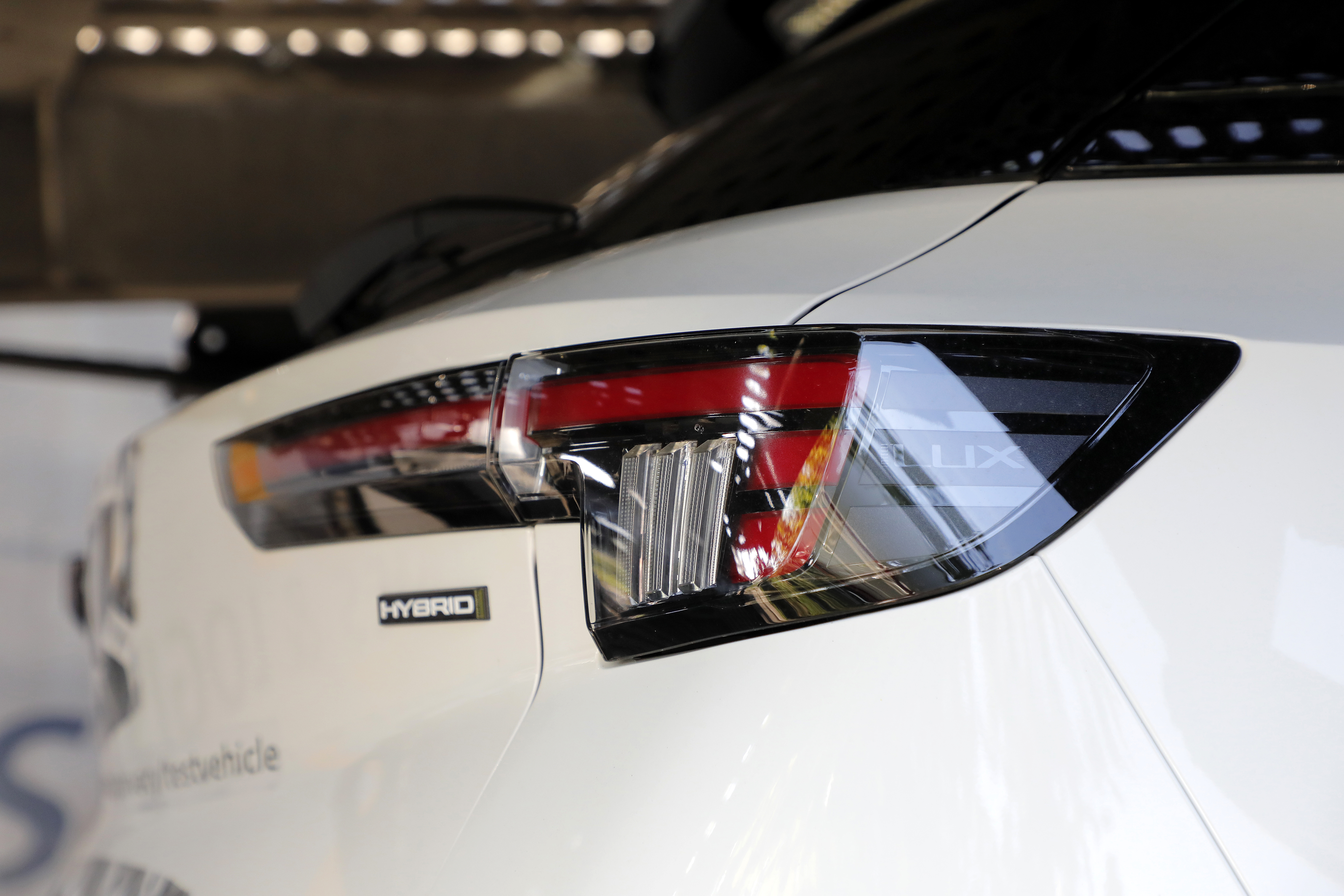 New facelifted Vauxhall Mokka spy shot - rear tail light 