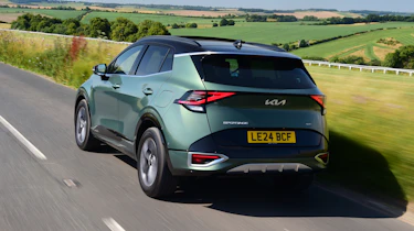 Kia Sportage - rear tracking