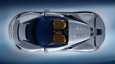 Pininfarina Battista Targamerica - above