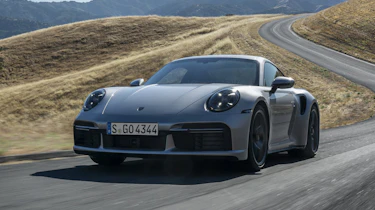 Limited edition Porsche 911 Turbo 50 Years - front tracking