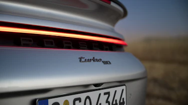 Limited edition Porsche 911 Turbo 50 Years - rear badges