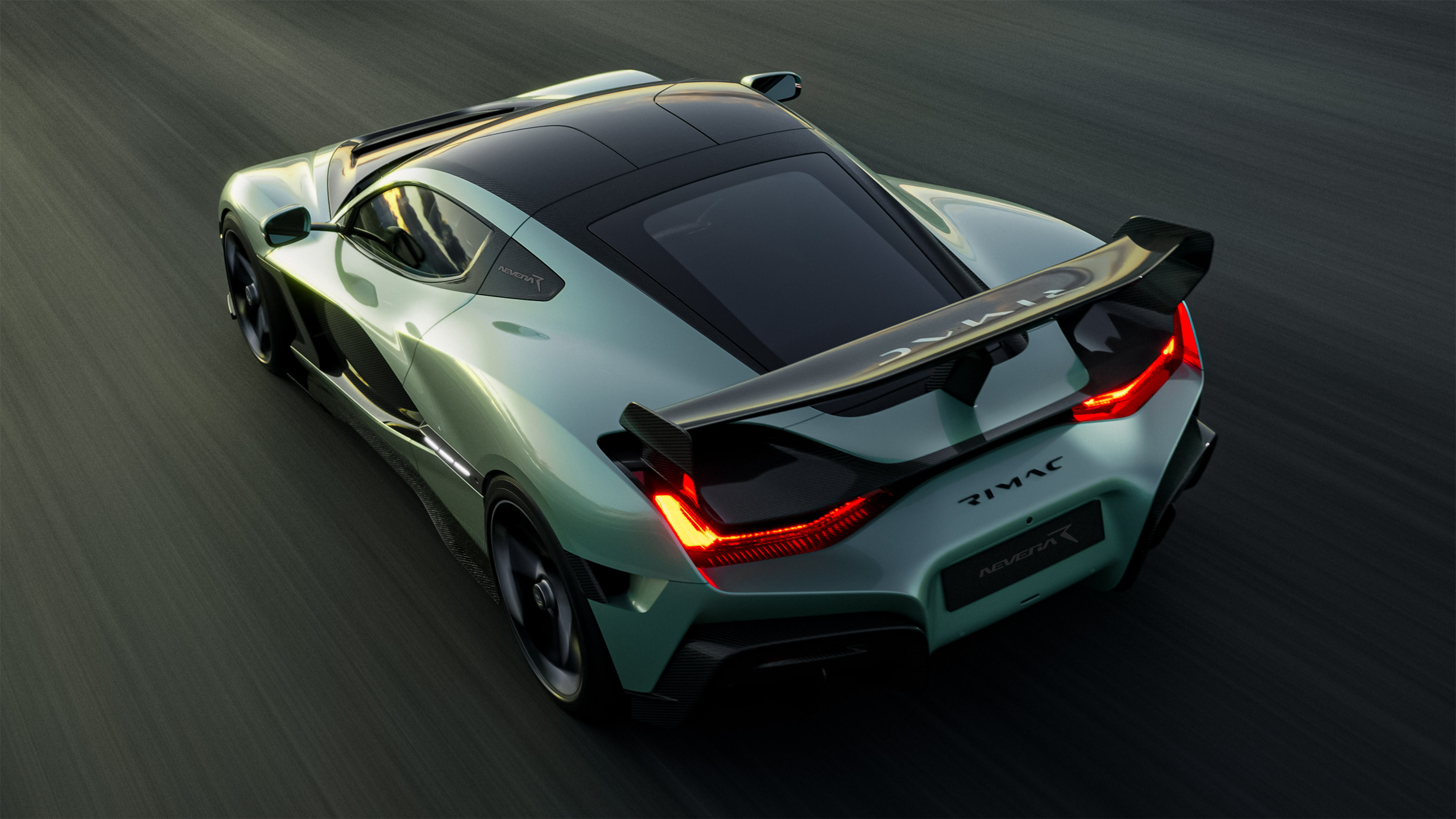 Rimac Nevera R - rear tracking
