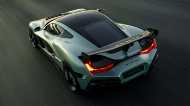 Rimac Nevera R - rear tracking
