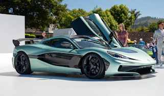 Rimac Nevera R at Monterey Car Week - front