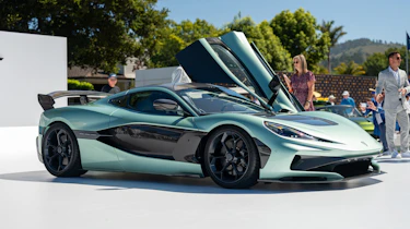 Rimac Nevera R at Monterey Car Week - front