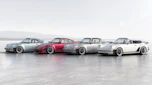 Singer 911 Turbo restomod Slantnose, Targa and Cabriolet - front 3/4
