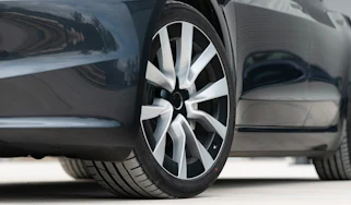 New Tesla Model 3 front wheel and tyre