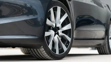 New Tesla Model 3 front wheel and tyre