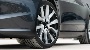 New Tesla Model 3 front wheel and tyre