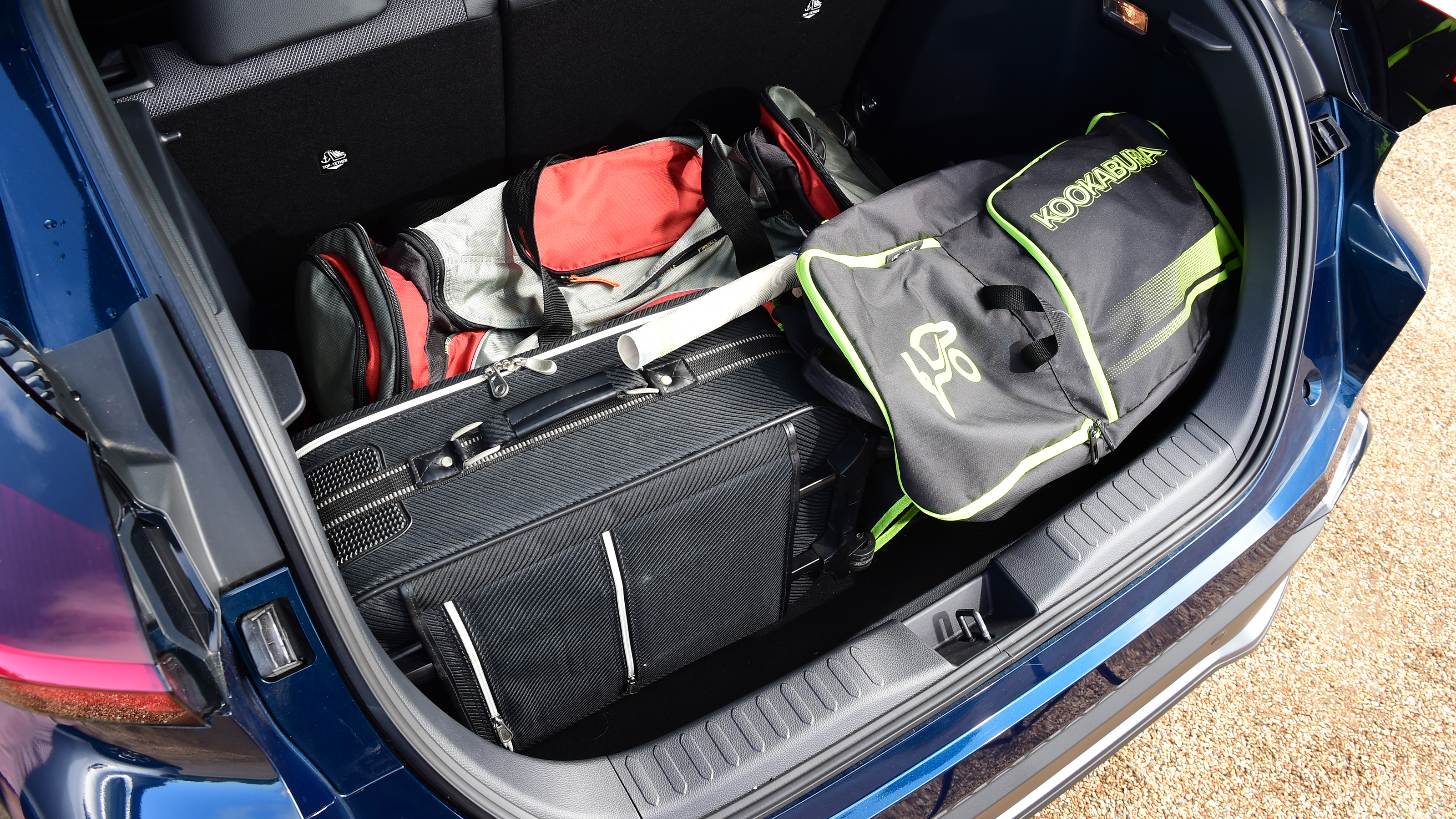 Toyota C-HR - boot full of luggage