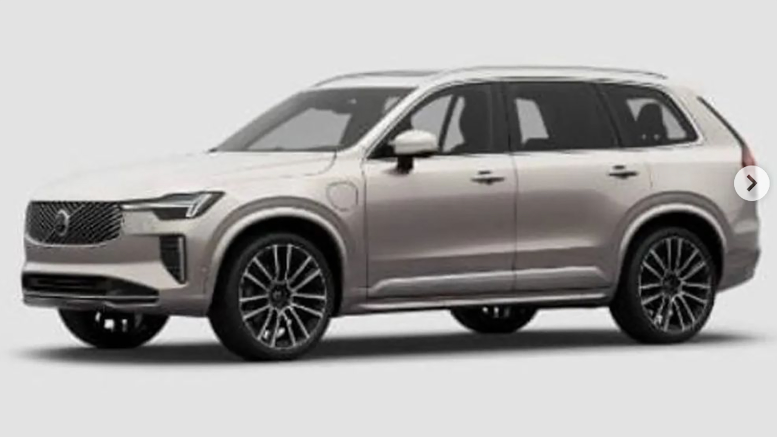 New Volvo XC90 - leaked front 3/4