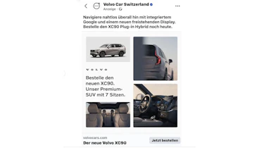 New Volvo XC90 - leaked social post