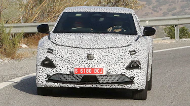 Alpine A390 spy shots - headshot