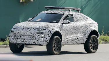 Audi Q6 e-tron Dakar (camouflaged) - front static