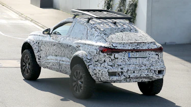 Audi Q6 e-tron Dakar (camouflaged) - rear static