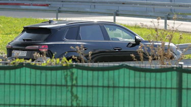 Audi Q3 testing - rear angled