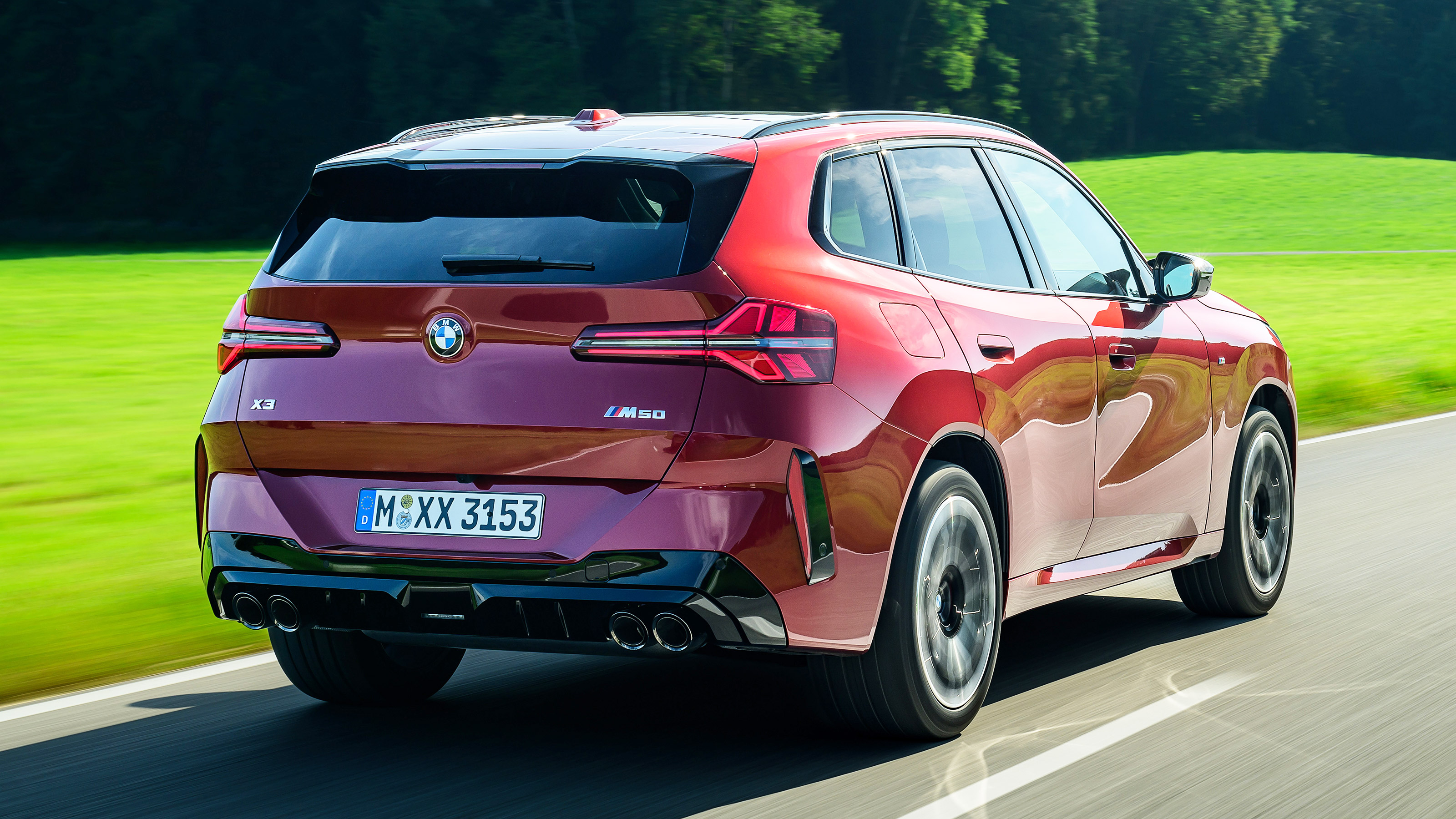 BMW X3 - rear
