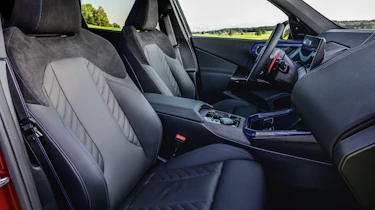 BMW X3 - front seats
