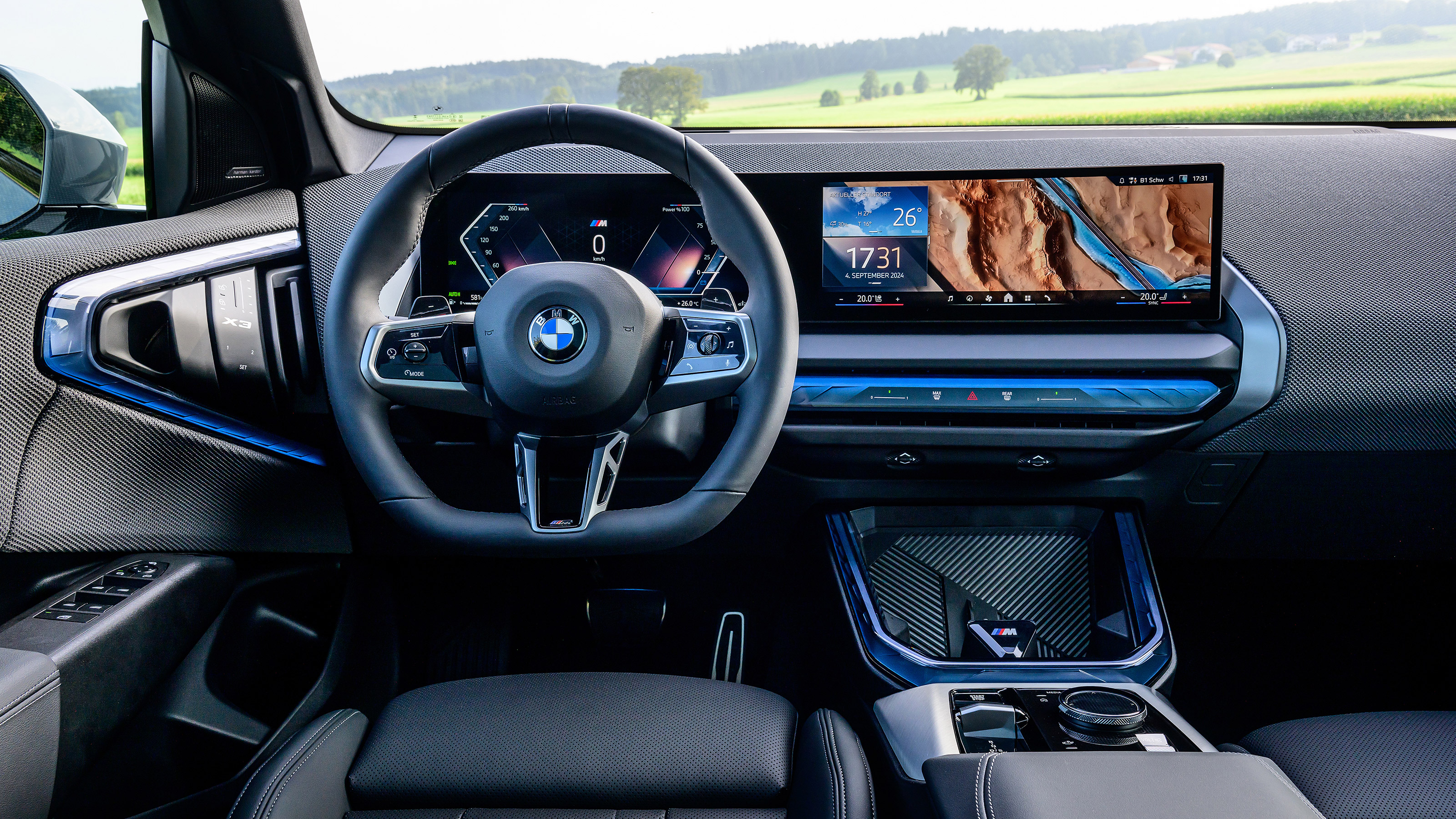 BMW X3 - cabin