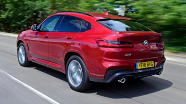 BMW X4 Mk2 - rear tracking