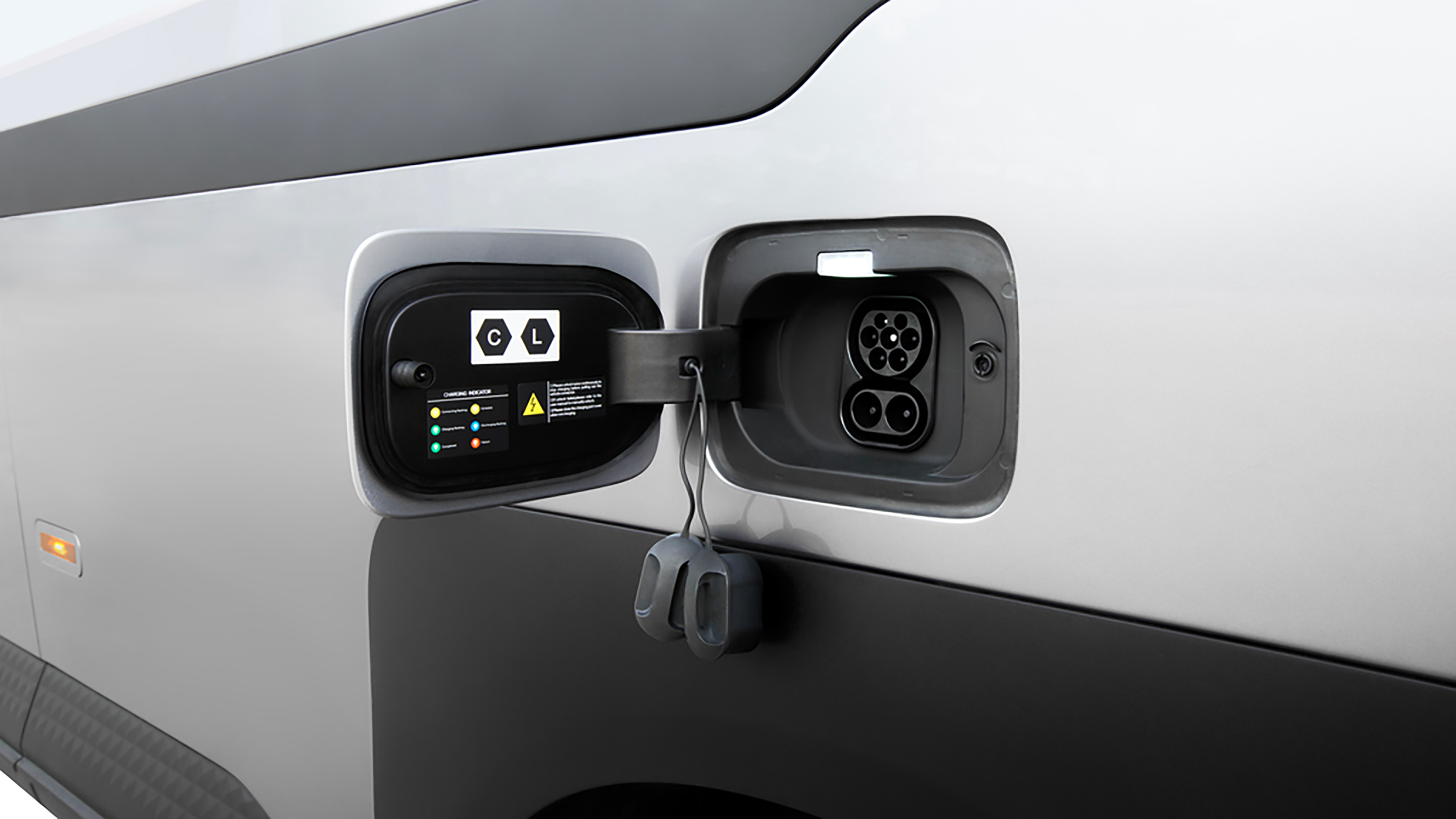 BYD E-Vali - charging port