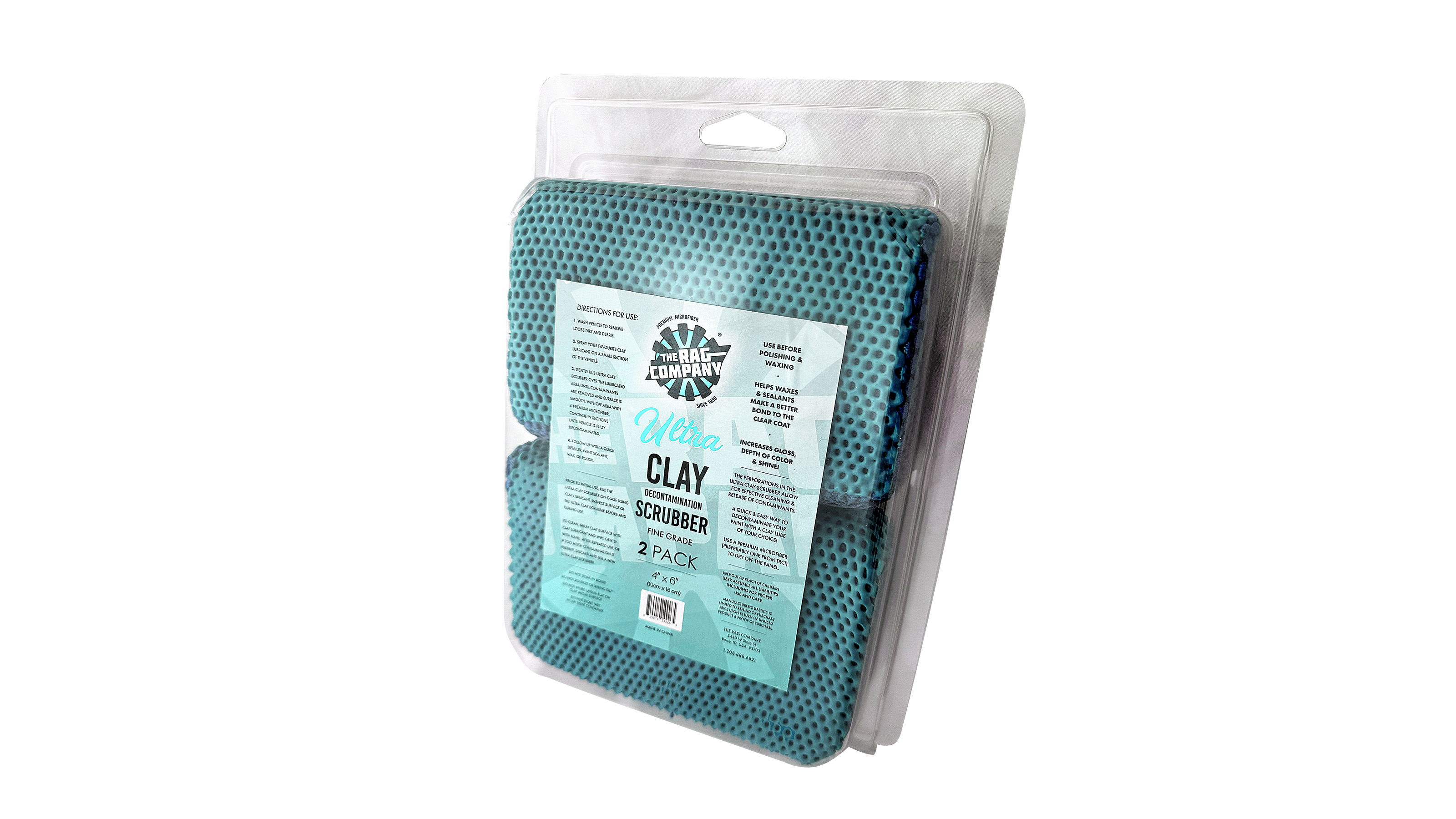 Best clay bar alternatives - The Rag Company scrubber