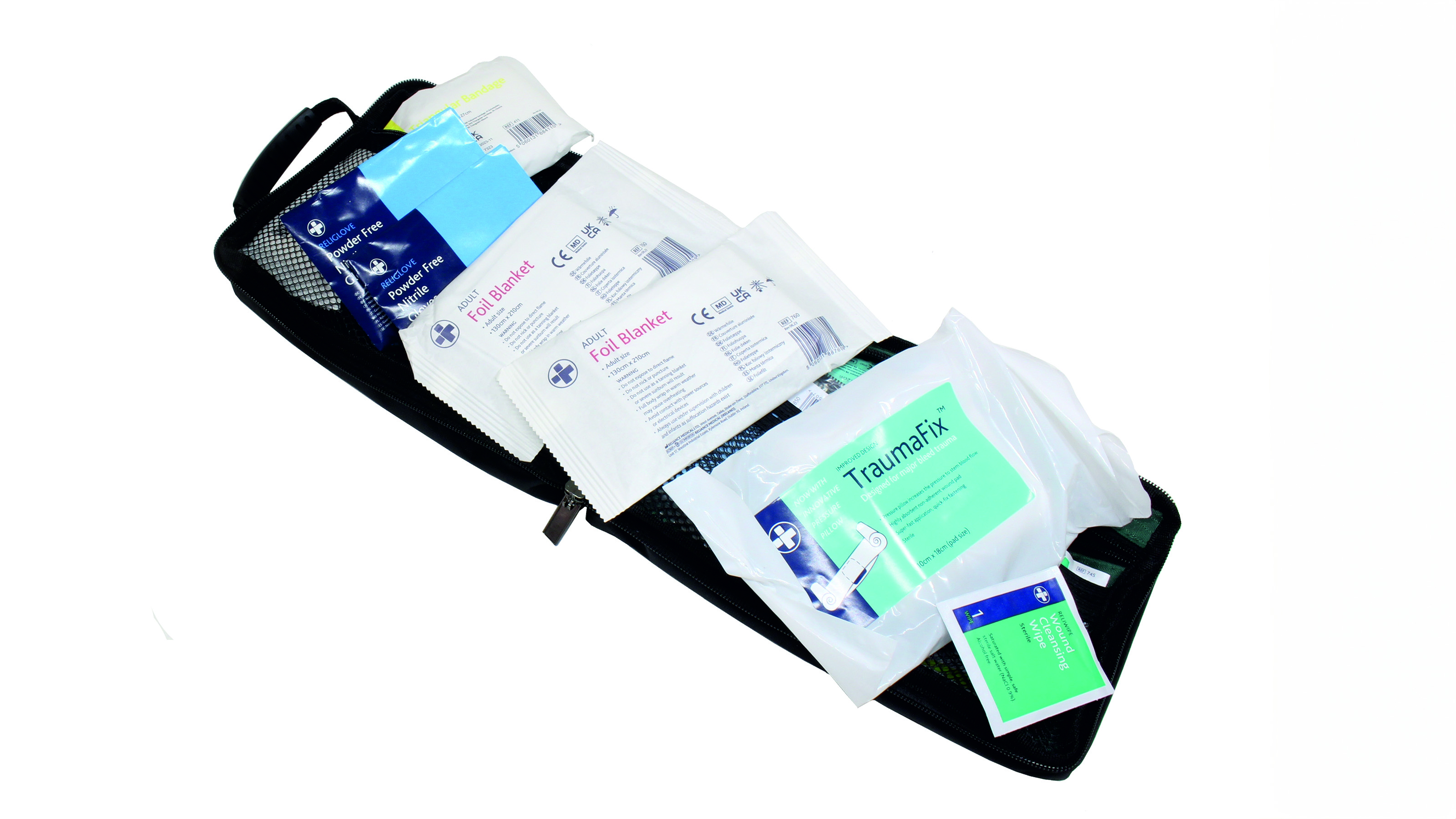 Best first aid kits - Halfords 66 piece kit 