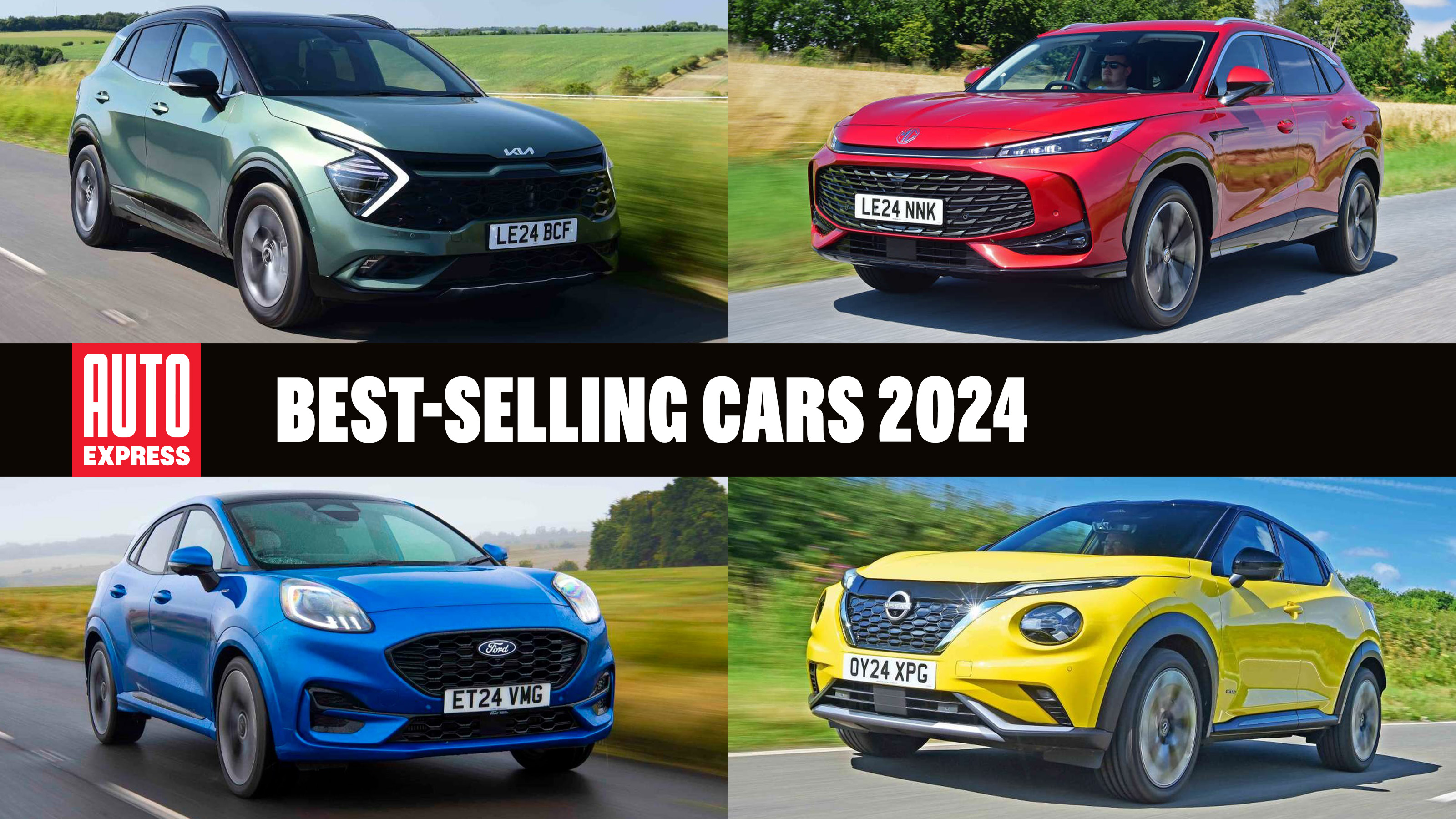 Best-selling cars of 2024 - header image