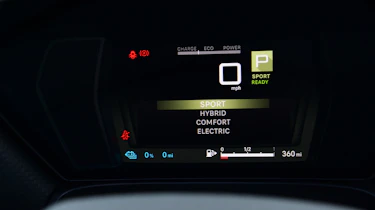 Citroen C5 X - dashboard screen