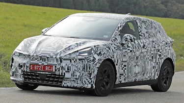 Cupra Raval spy shot - front 3/4